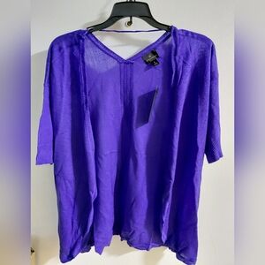 Worthington Purple Women's Cardigan